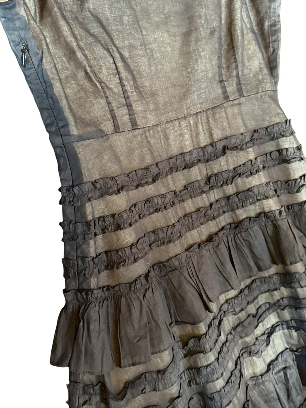 Odille Tiered Ruffle Dress - Picture 3 of 11